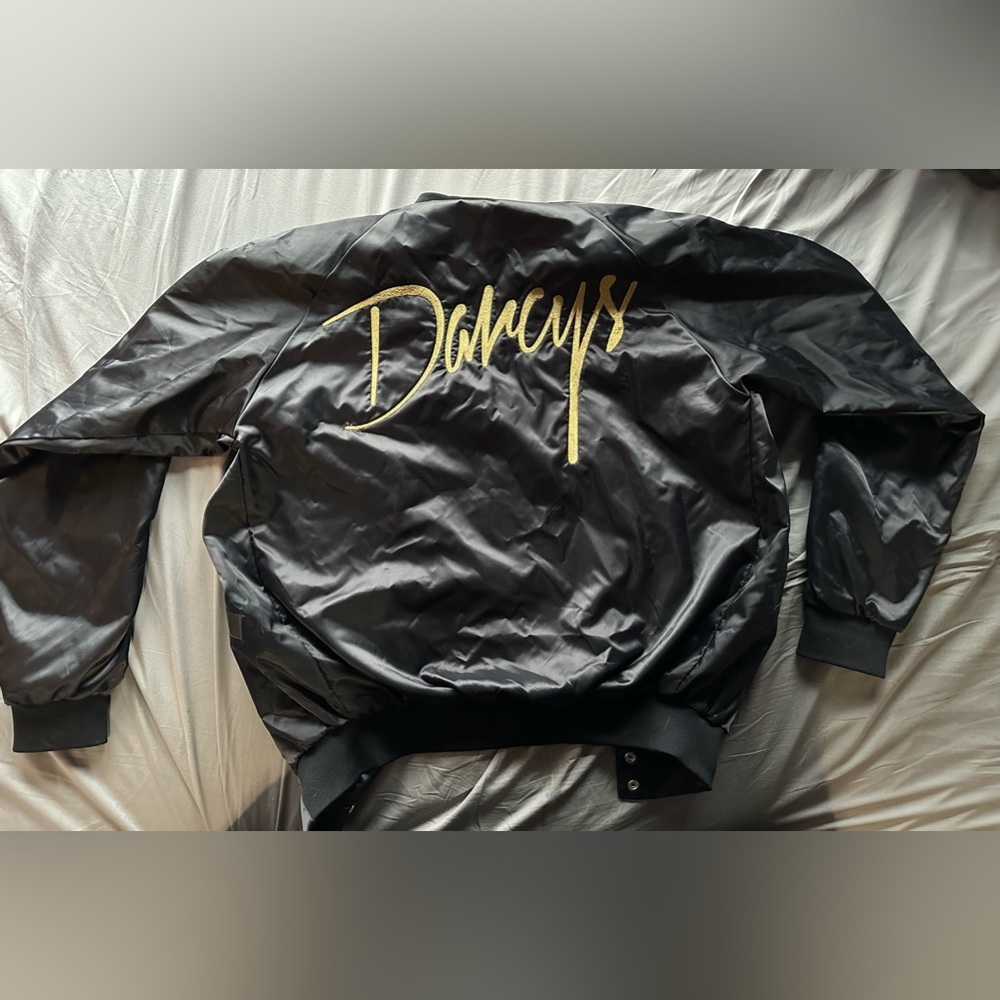 Limited Edition Embroidered Darcys Band Merch Crew Jacket